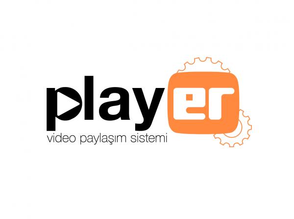 Player video paylaşım sistemi logo tasarımı