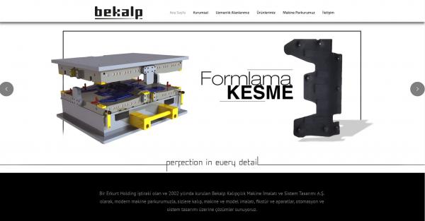 Bekalp web site tasarımı