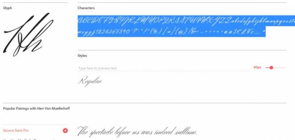 Herr Von Muellerhoff Google Türkçe elyazı fontu