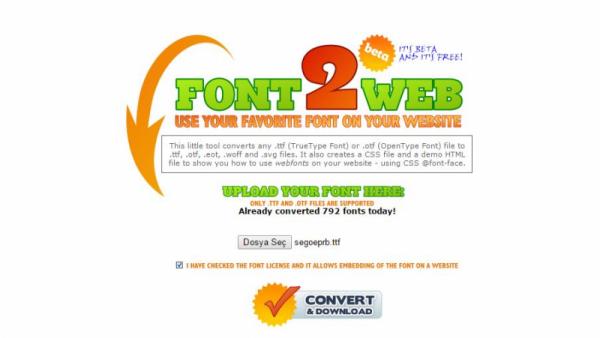 Font convert online